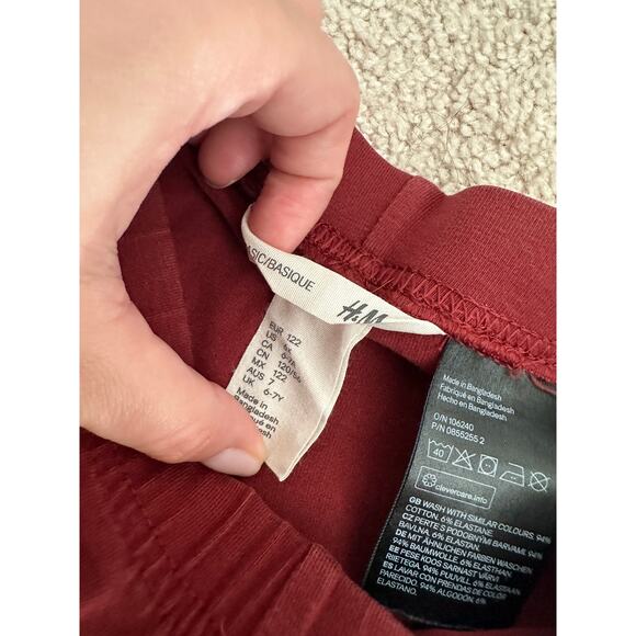 H&M boys bundle of 4 leggings size 6/7 - Picture 3 of 13